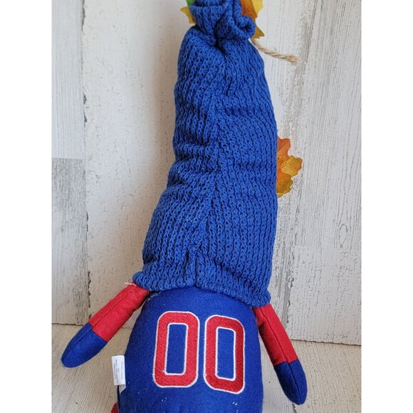 Cubs weighted gnome plush baseball Xmas figure home decor - Picture 7 of 7